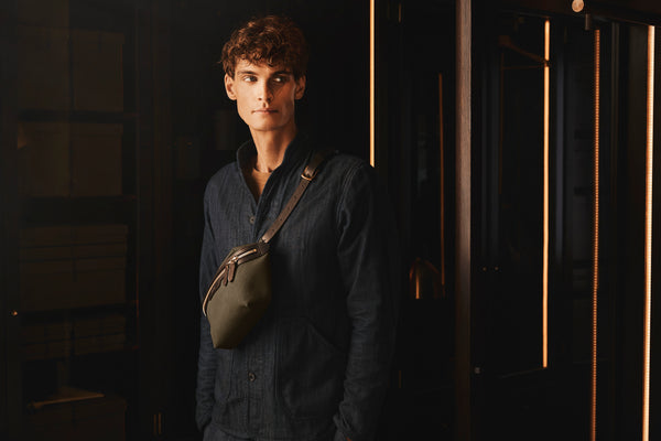 Mismo M/S Belt Bag A Lovely Land/Cuoio