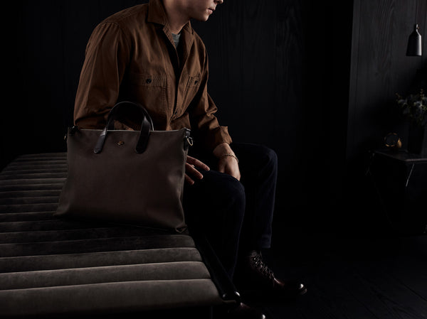 mismo M/S Brief Army/Dark Brown