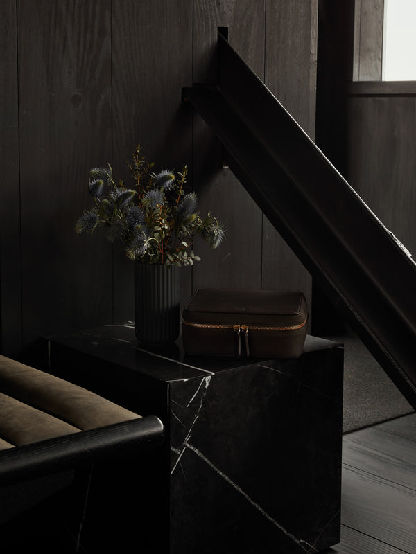 mismo M/S Capsule Navy/Dark Brown