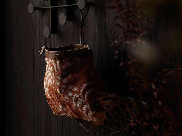 Mismo M/S Carry Grand Herringbone/Cuoio