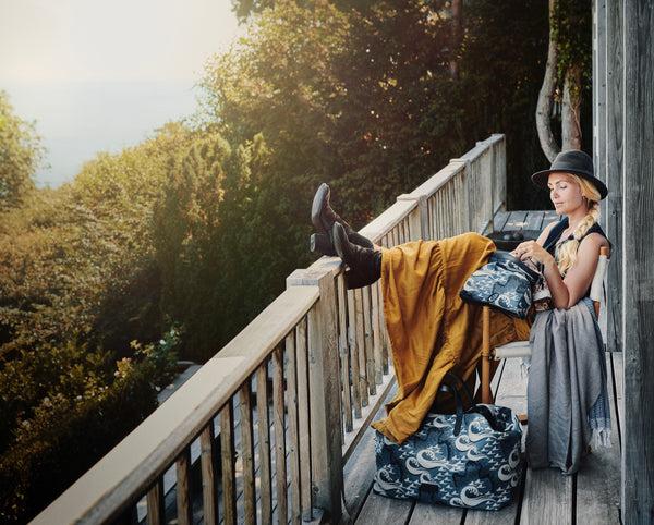 Mismo M/S Carry Ocean Jacquard/Black