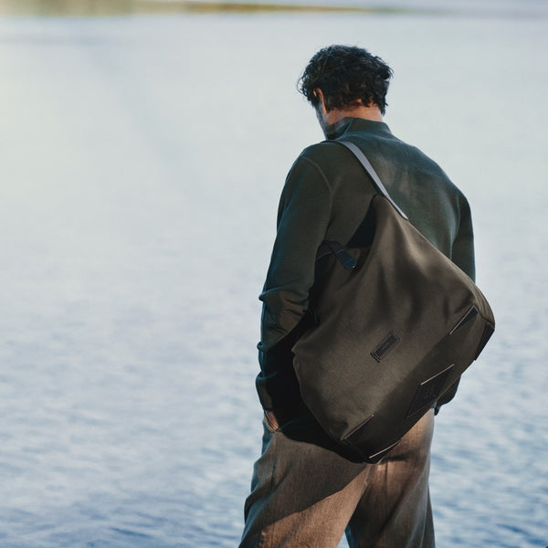 Mismo M/S Companion Grand Herringbone/Cuoio