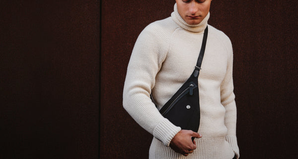 Mismo M/S Drop Bag Army/Dark Brown