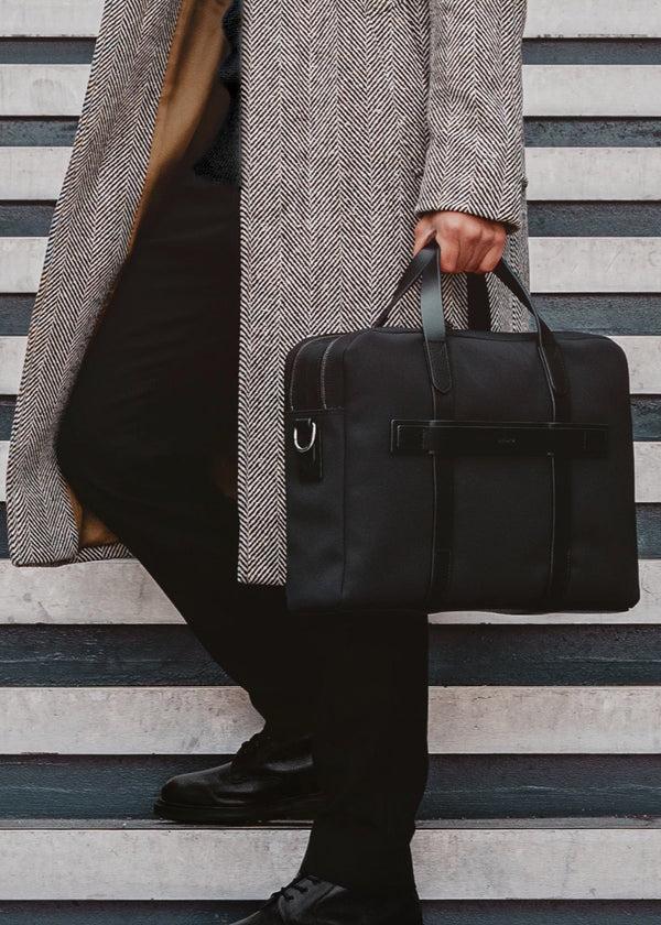 Mismo M/S Endeavour Navy/Dark Brown