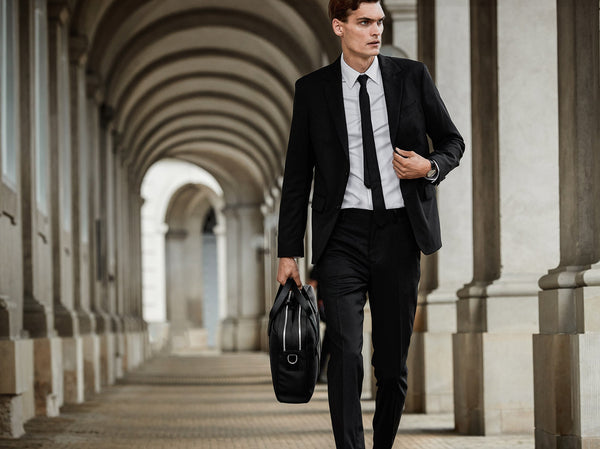 Mismo M/S Endeavour Navy/Dark Brown