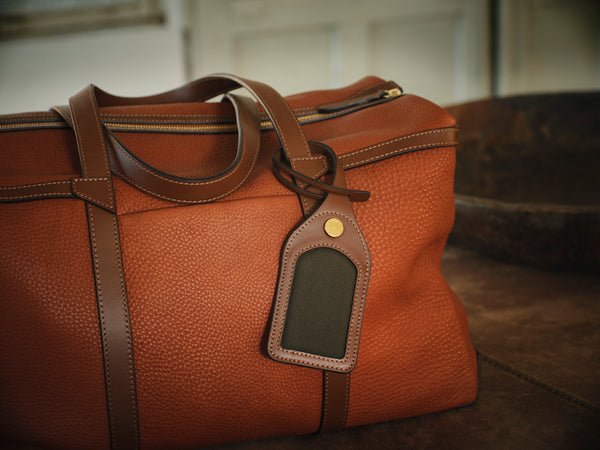 mismo M/S Luggage Tag A Lovely Land/Cuoio