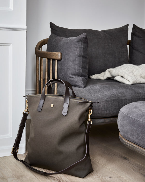 Mismo M/S Shopper Pioneer Blue/Cuoio