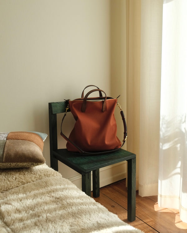 Mismo M/S Shopper Terracotta/Cuoio