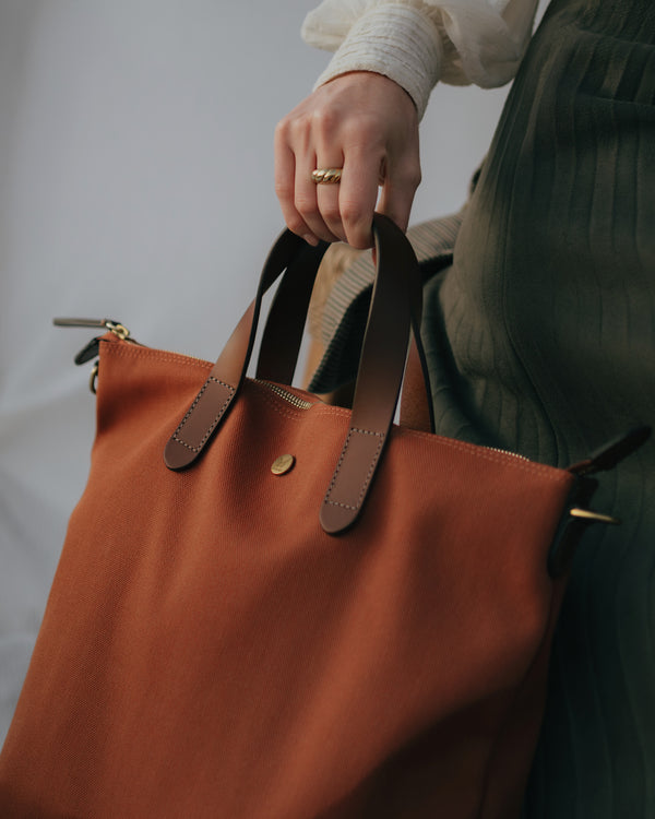Mismo M/S Shopper Terracotta/Cuoio