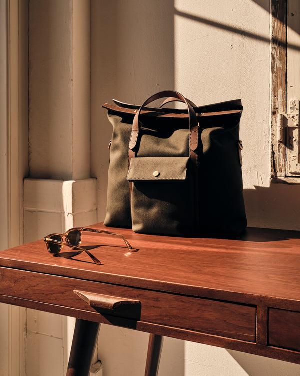 mismo M/S Soft Work Army/Cuoio