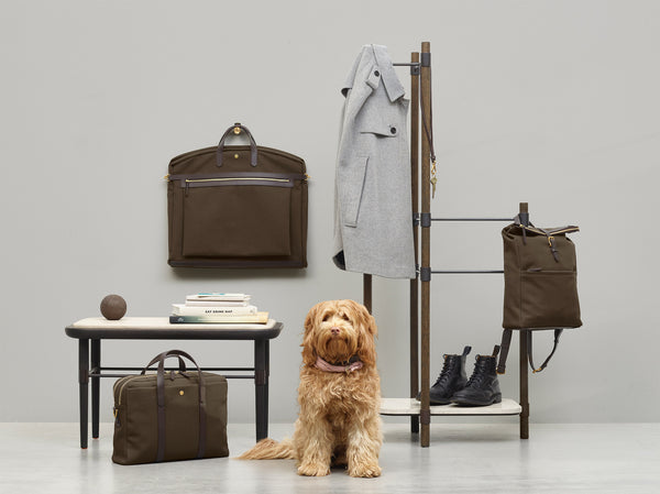 mismo M/S Suit Carrier Army/Dark Brown