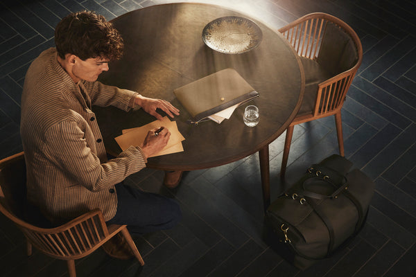Mismo M/S Supply Navy/Dark Brown