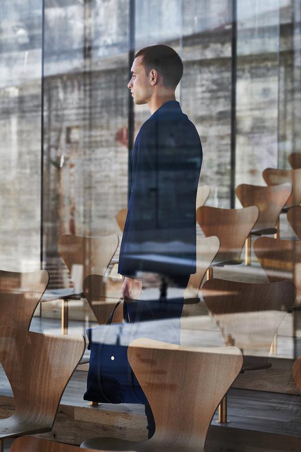 mismo M/S Utility Navy/Dark Brown