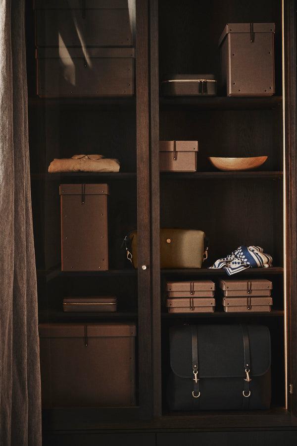 Mismo M/S Washbag Army/Cuoio