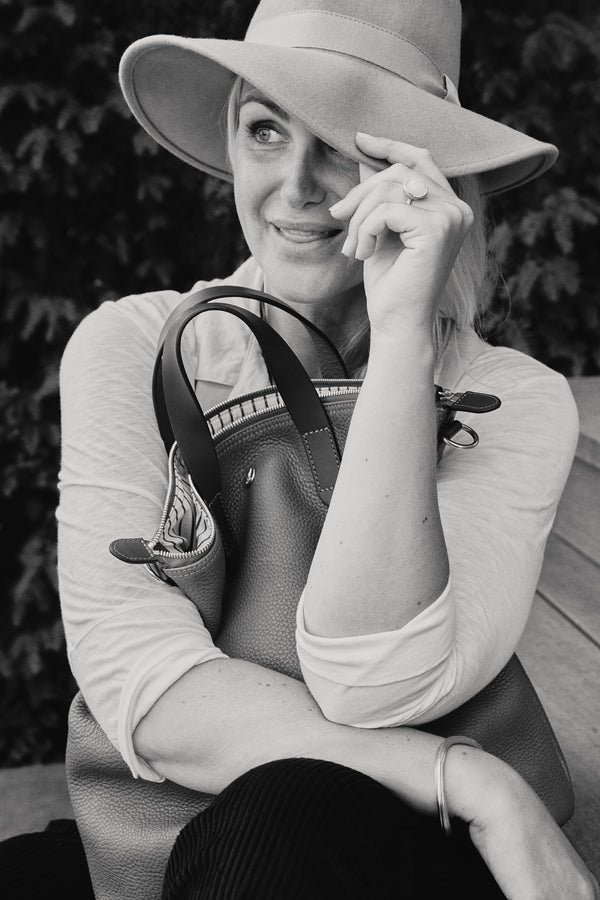 Mismo Shopper Leather Tabac/Cuoio