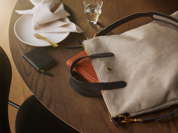 Mismo Shopper Leather Tabac/Cuoio