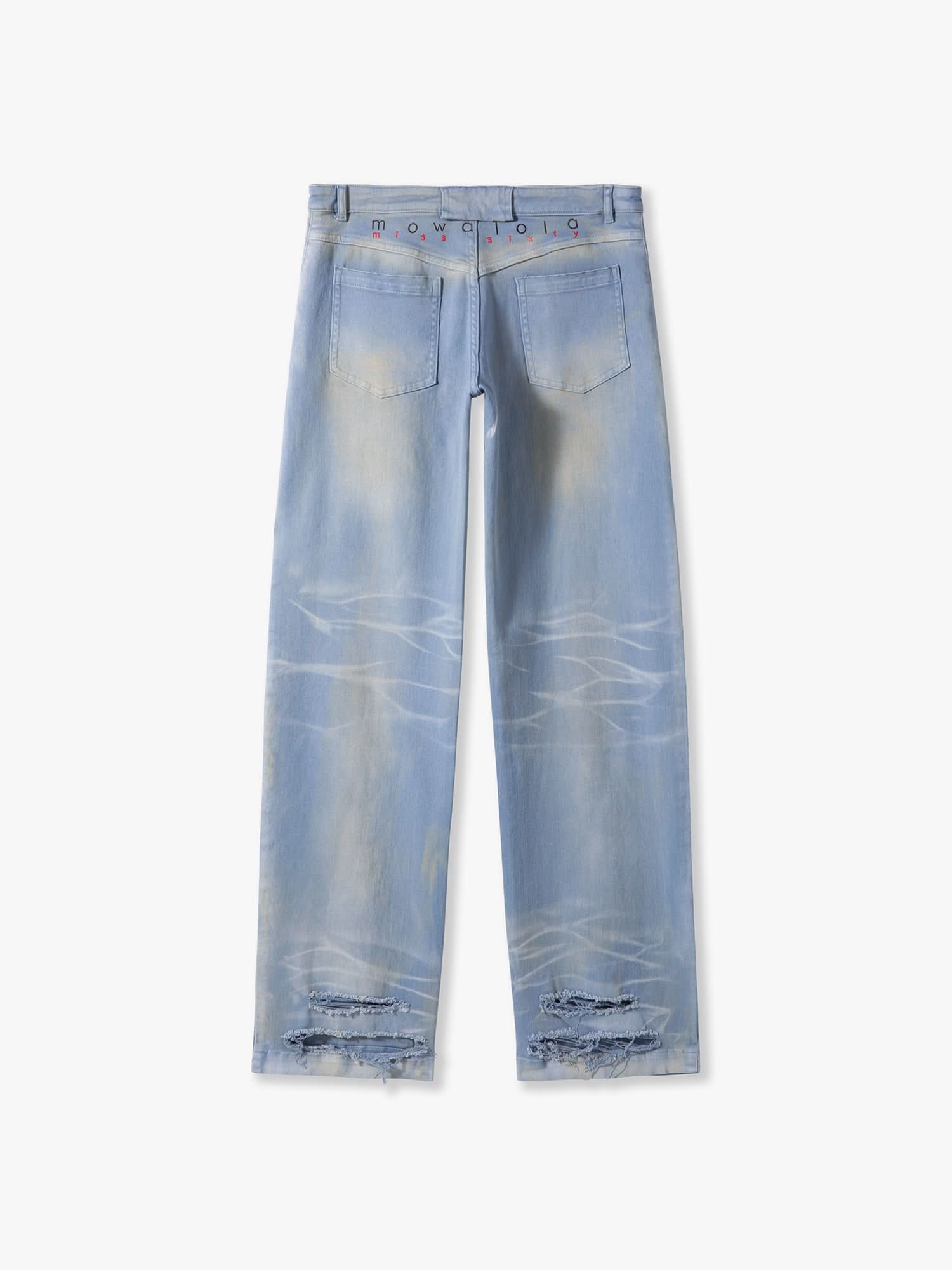 Miss Sixty AIR SPRAY STRAIGHT LEG JEANS MIDDLE BLUE