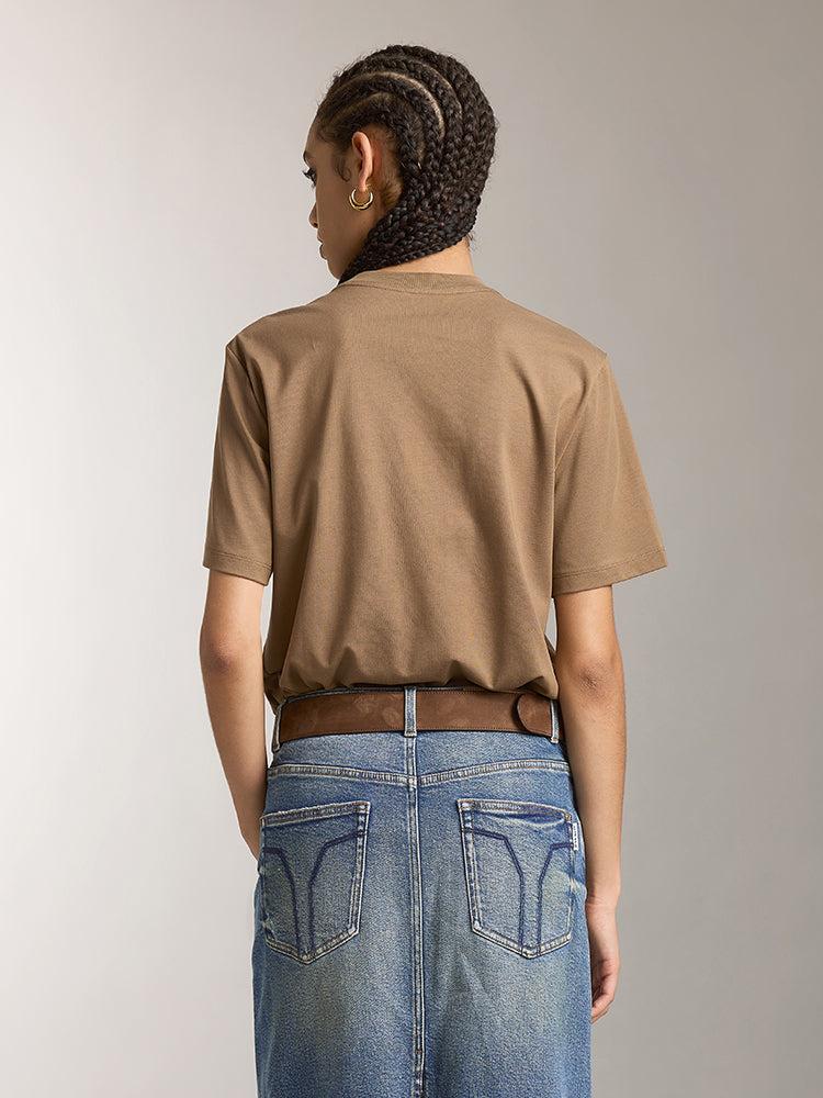 Miss Sixty CREW NECK PRINTED LOOSE FIT SHORT SLEEVES T-SHIRT WHITE