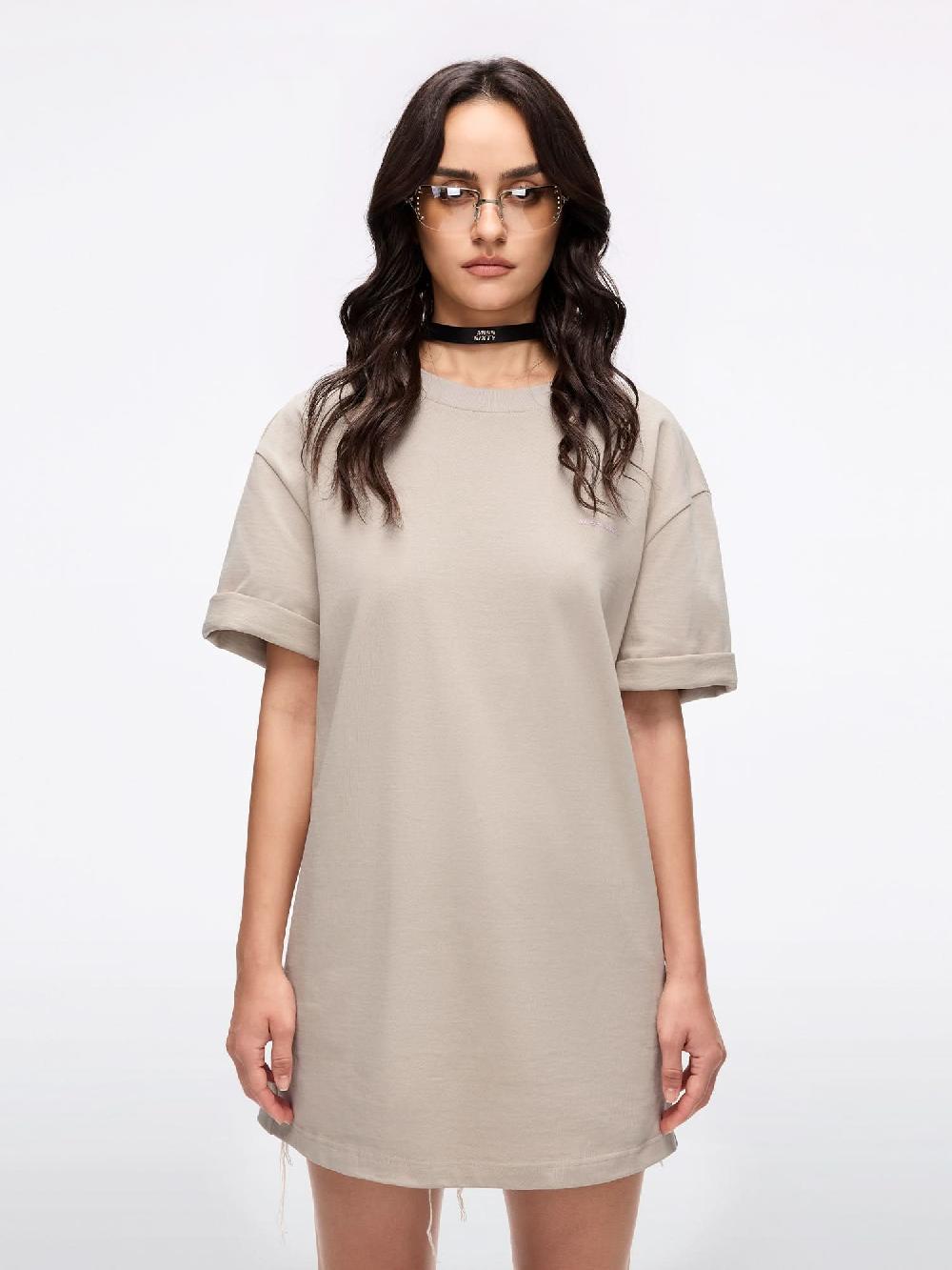 miss sixty EMBELLISHED GRAPHIC T-SHIRT METERS APRICOT