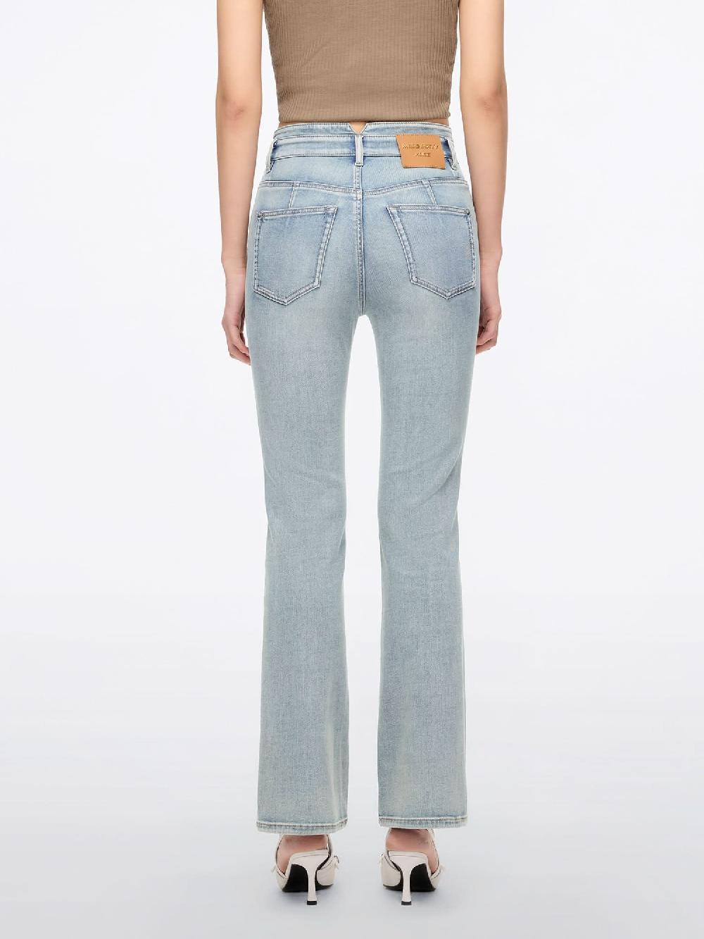 Miss Sixty HIGH WAISTED FLARE JEANS-ALICE LIGHT BLUE