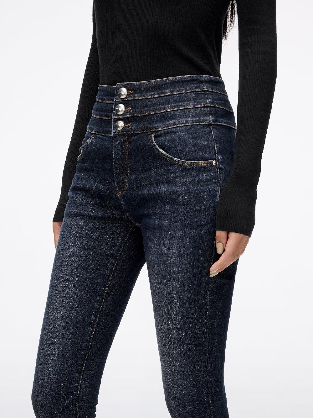 Miss Sixty HIGH WAISTED SKINNY JEANS-BLUE ATTACK DEEP BLUE