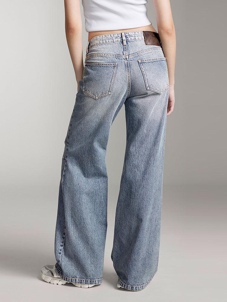 Miss Sixty LOW WAIST LIGHT BLUE FLARED JEANS LIGHT BLUE