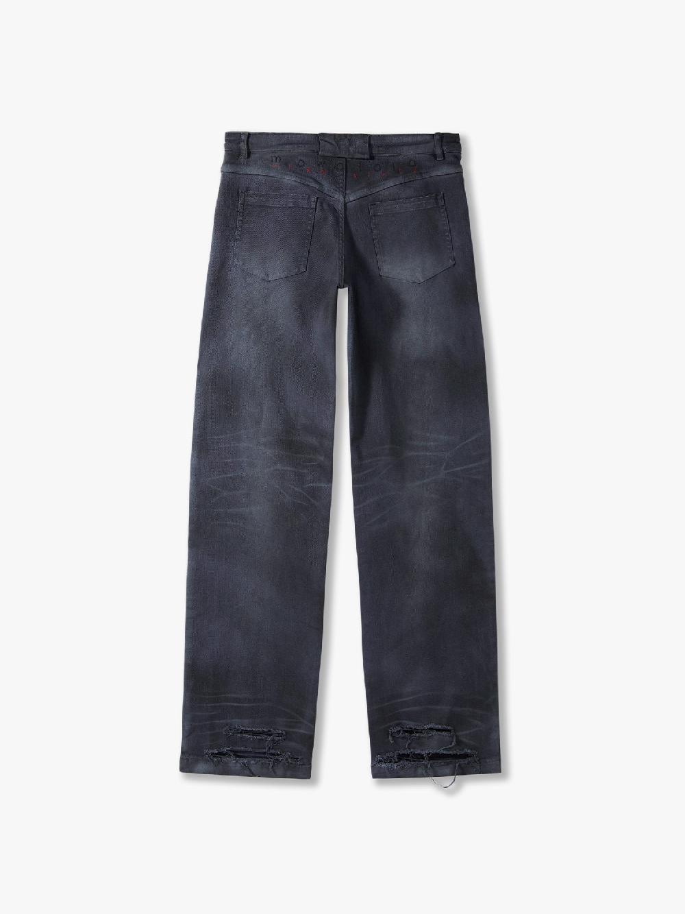 Miss Sixty AIR SPRAY STRAIGHT LEG JEANS BLACK FOG