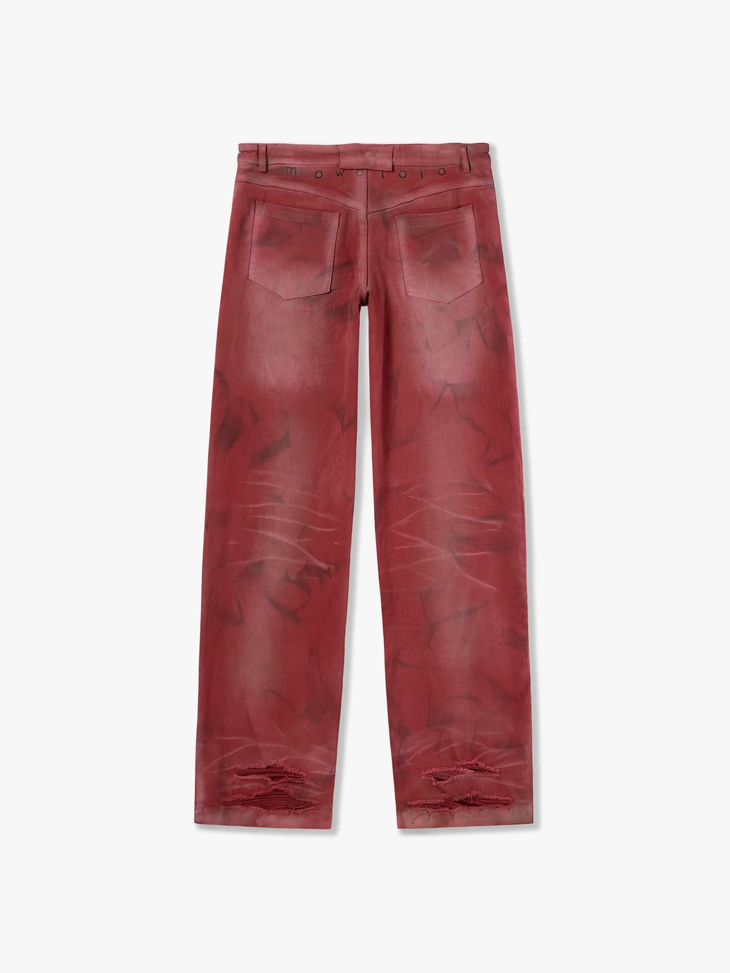 Miss Sixty AIR SPRAY STRAIGHT LEG JEANS BRICK RED