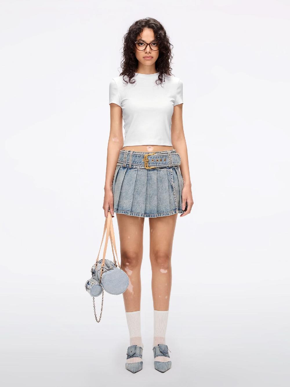 Miss Sixty ANGEL WINGS T-SHIRT BRIGHT WHITE