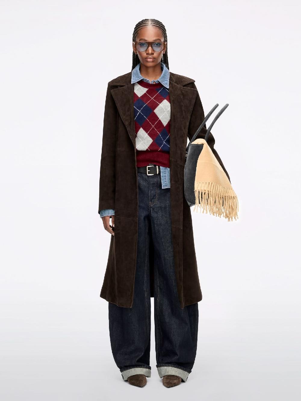 Miss Sixty ARGYLE WOOL KNIT TOP RED