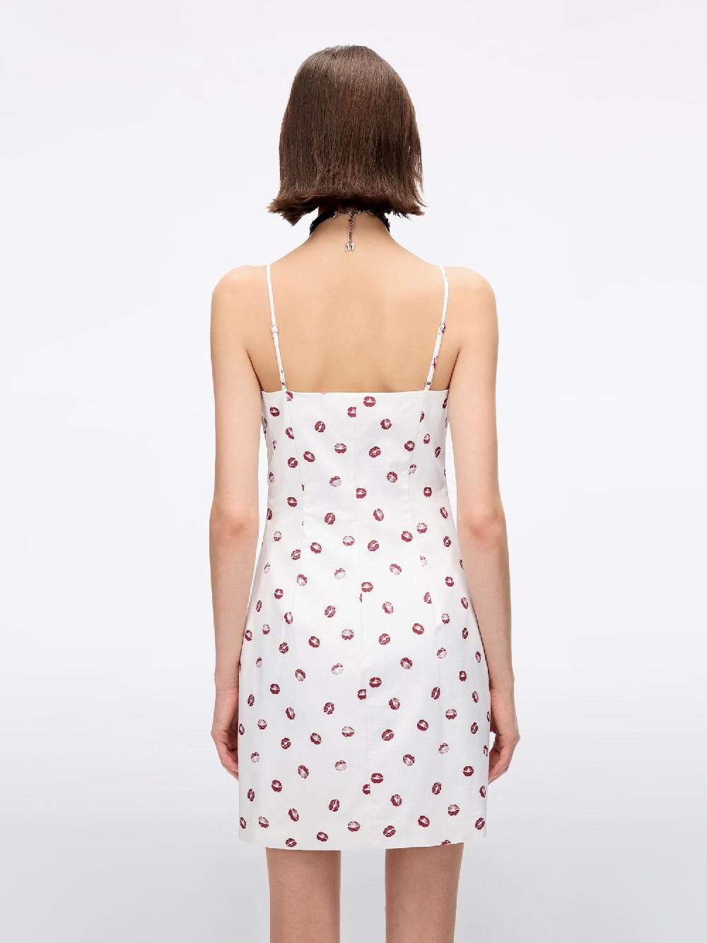 Miss Sixty BEADED STRAP DRESS WHITE