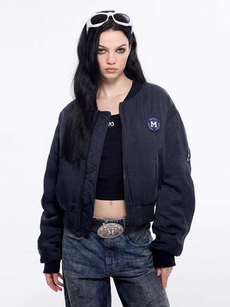 miss sixty BOMBER JACKET NAVY BLUE