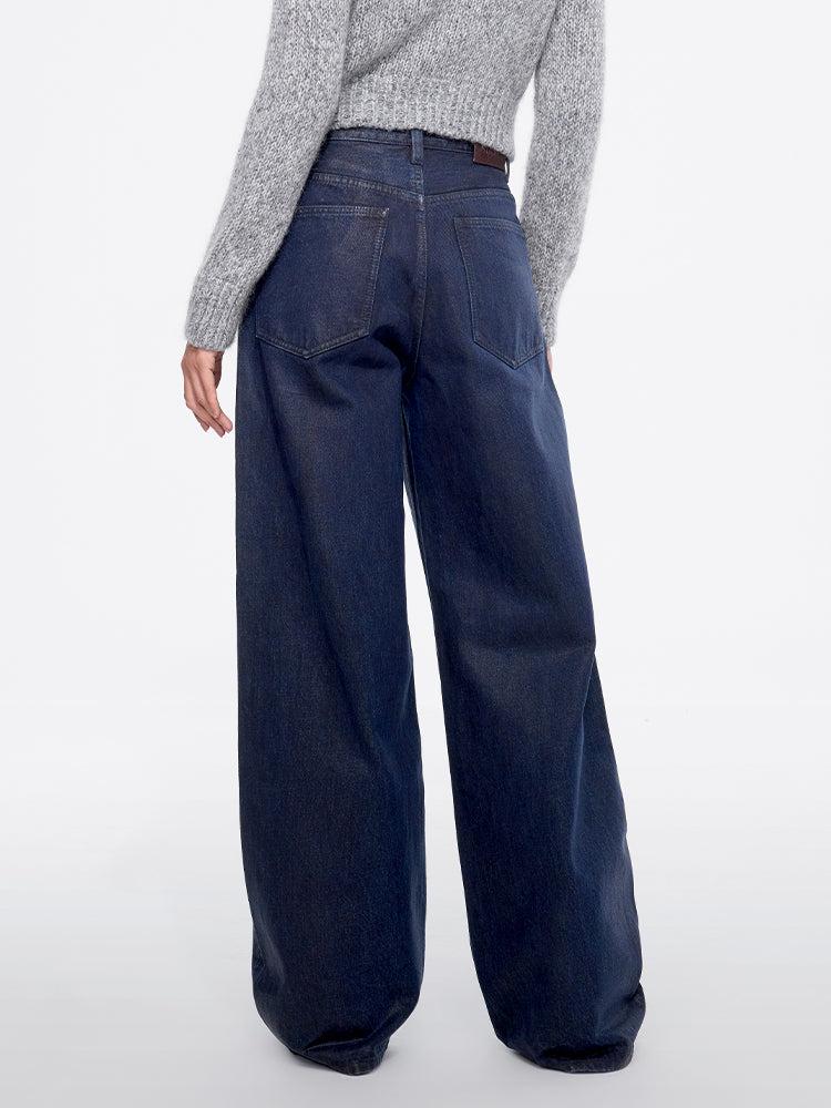 Miss Sixty BRUSHED STRAIGHT LEG JEANS DEEP BLUE
