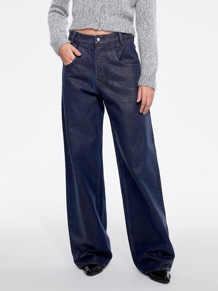 miss sixty BRUSHED STRAIGHT LEG JEANS DEEP BLUE