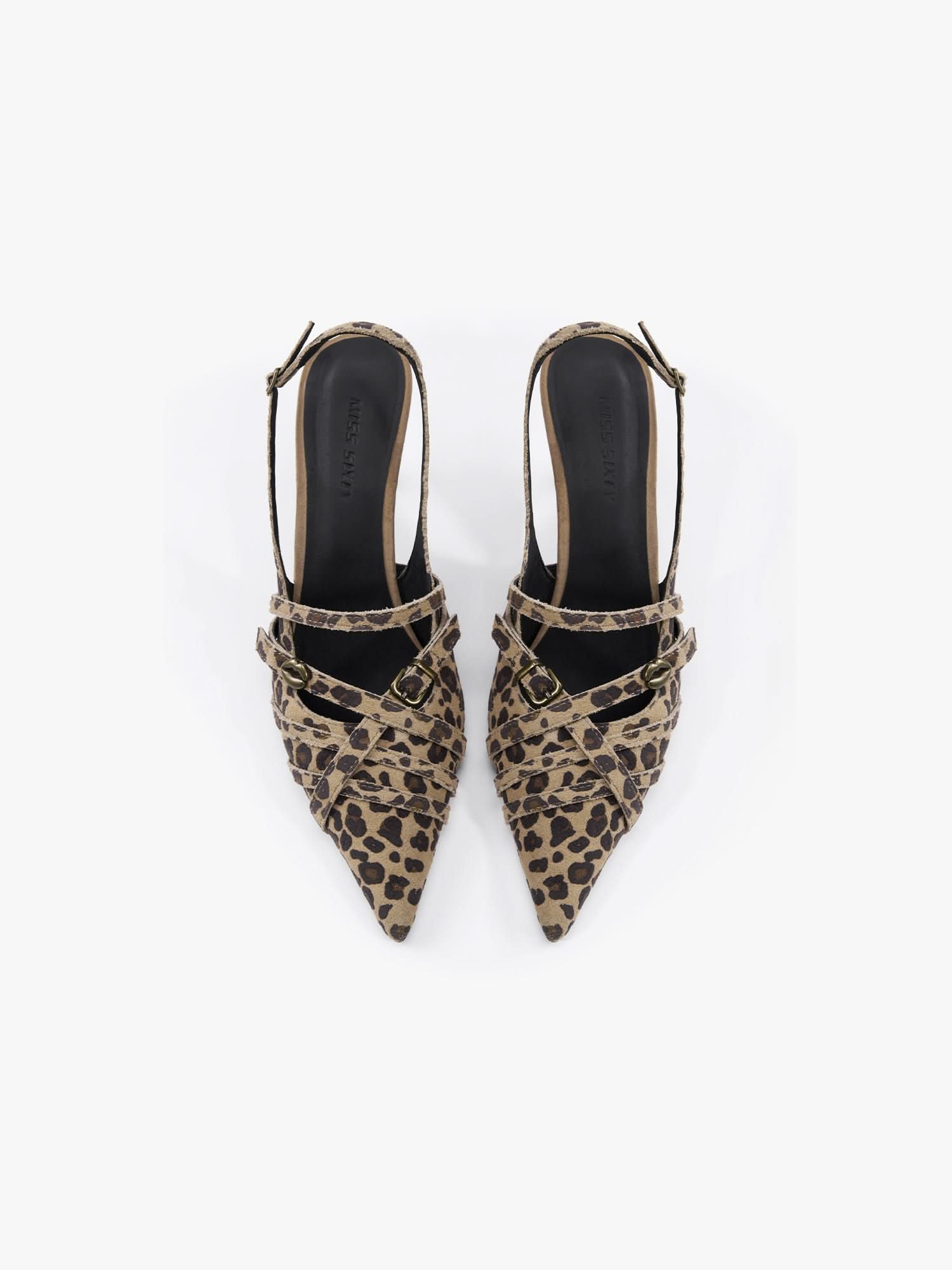 Miss Sixty BUCKLE HIGH HEELS DIRTY CAMEL