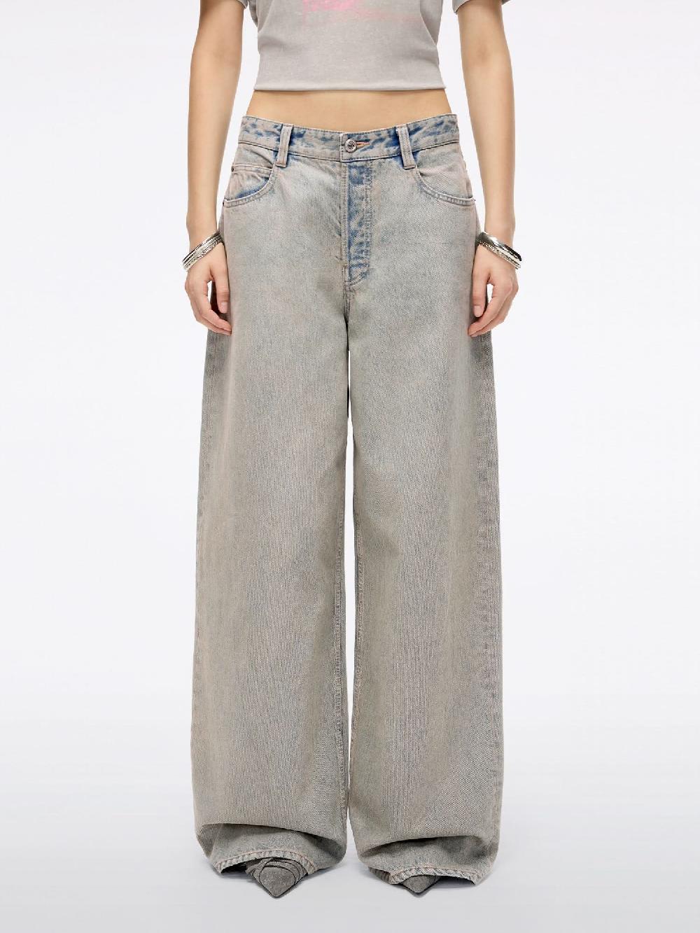 miss sixty BUTTON-FLY JEANS DEEP BLUE