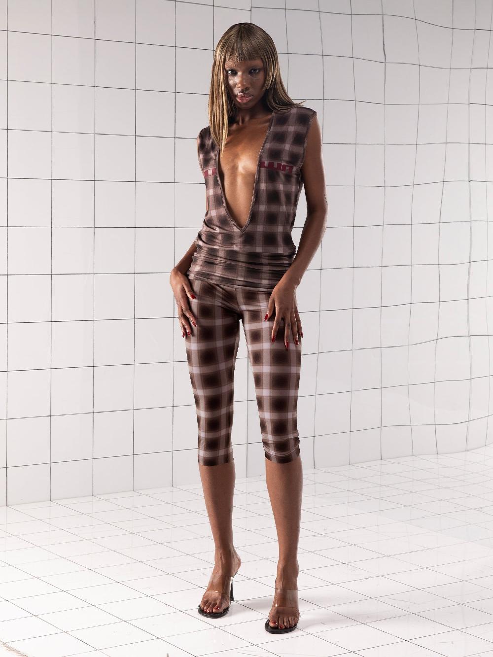 Miss Sixty CAPRI PANTS CAFE BROWN