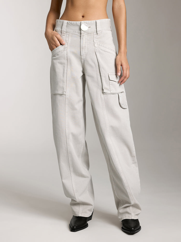 miss sixty CARGO STYLE JEANS KHAKI GREY