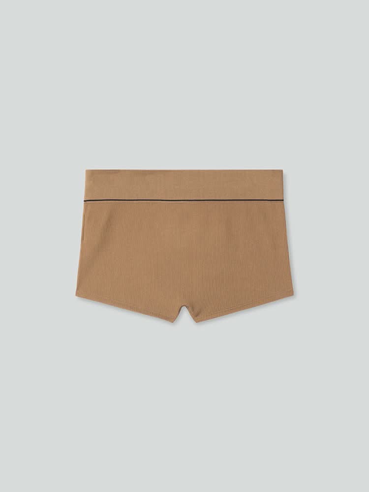 Miss Sixty COLOUR CONTRAST COTTON SHORTS BROWN