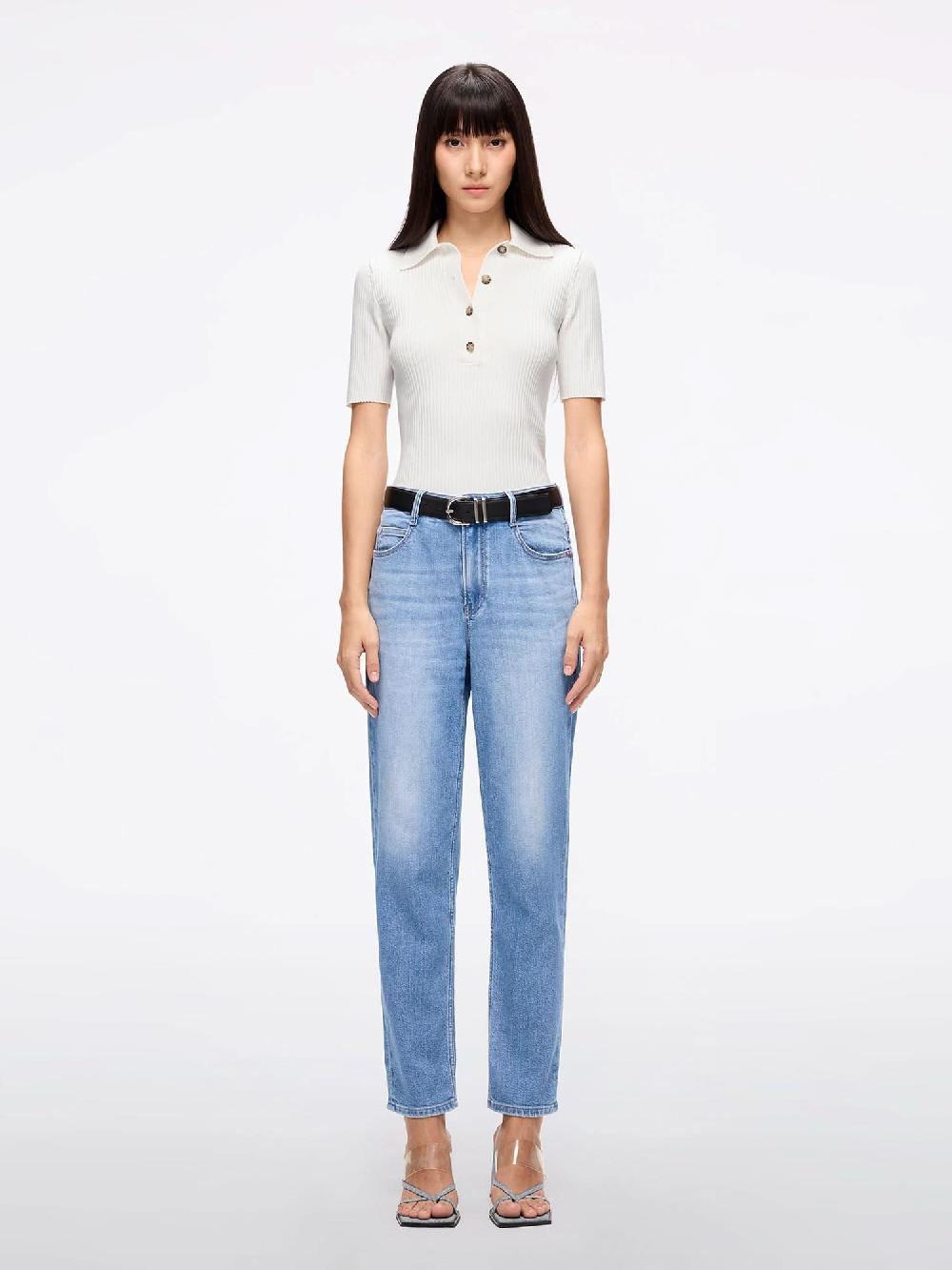 Miss Sixty CROPPED CARROT JEANS-VICKI MIDDLE BLUE