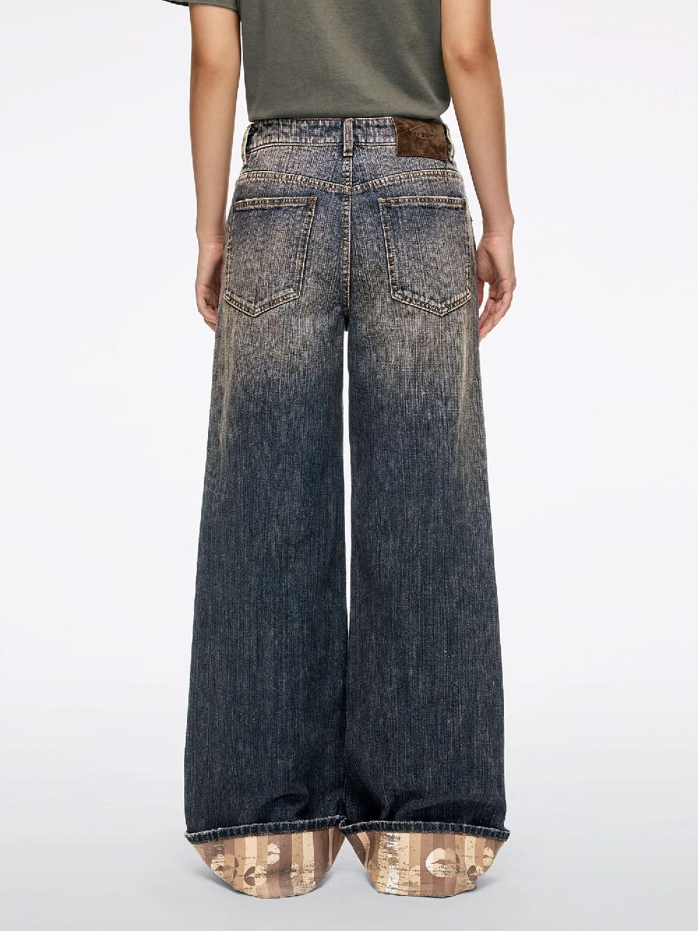 Miss Sixty CUFFED STRAIGHT-LEG JEANS RETRO BLUE