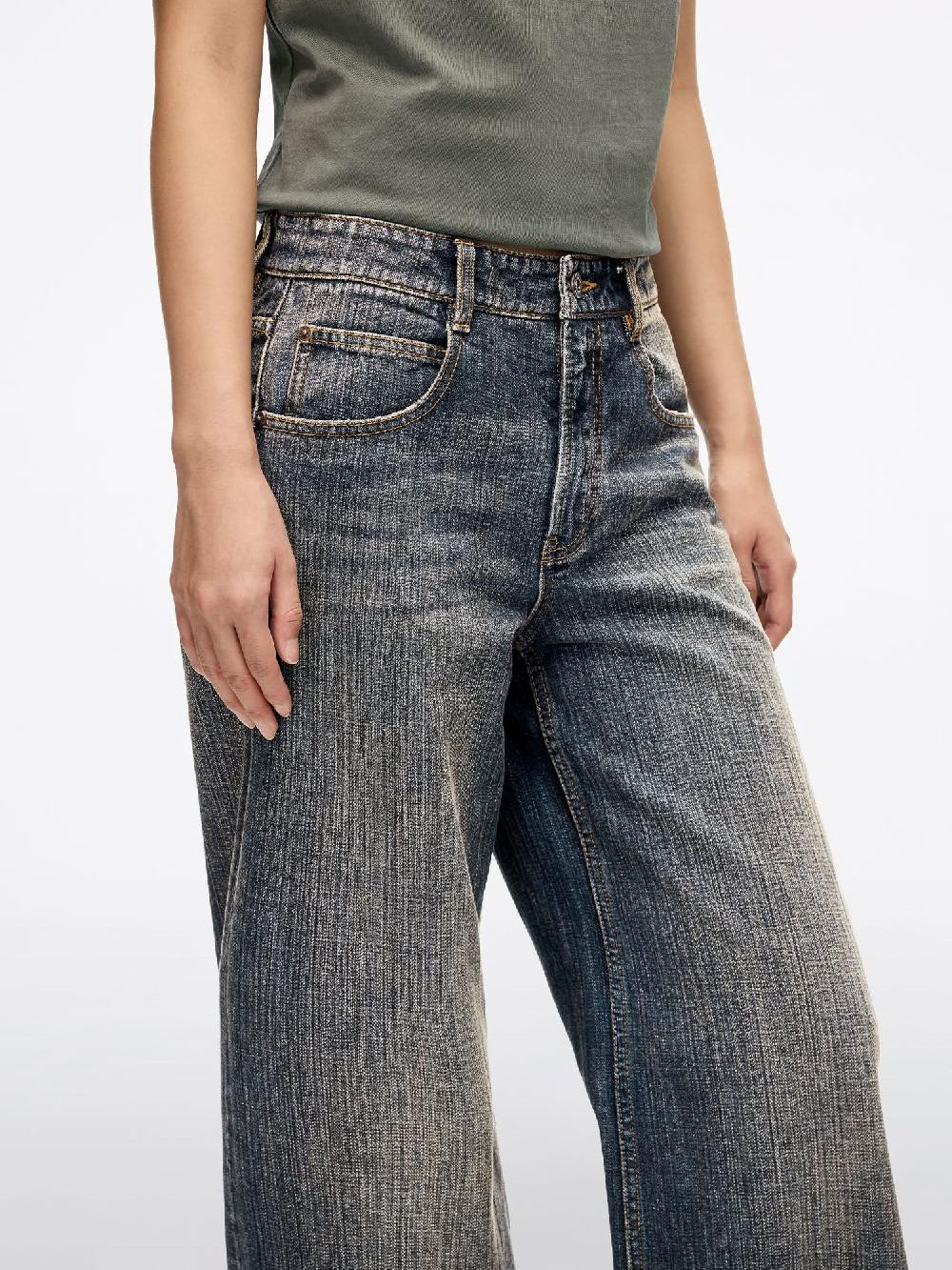 Miss Sixty CUFFED STRAIGHT-LEG JEANS RETRO BLUE