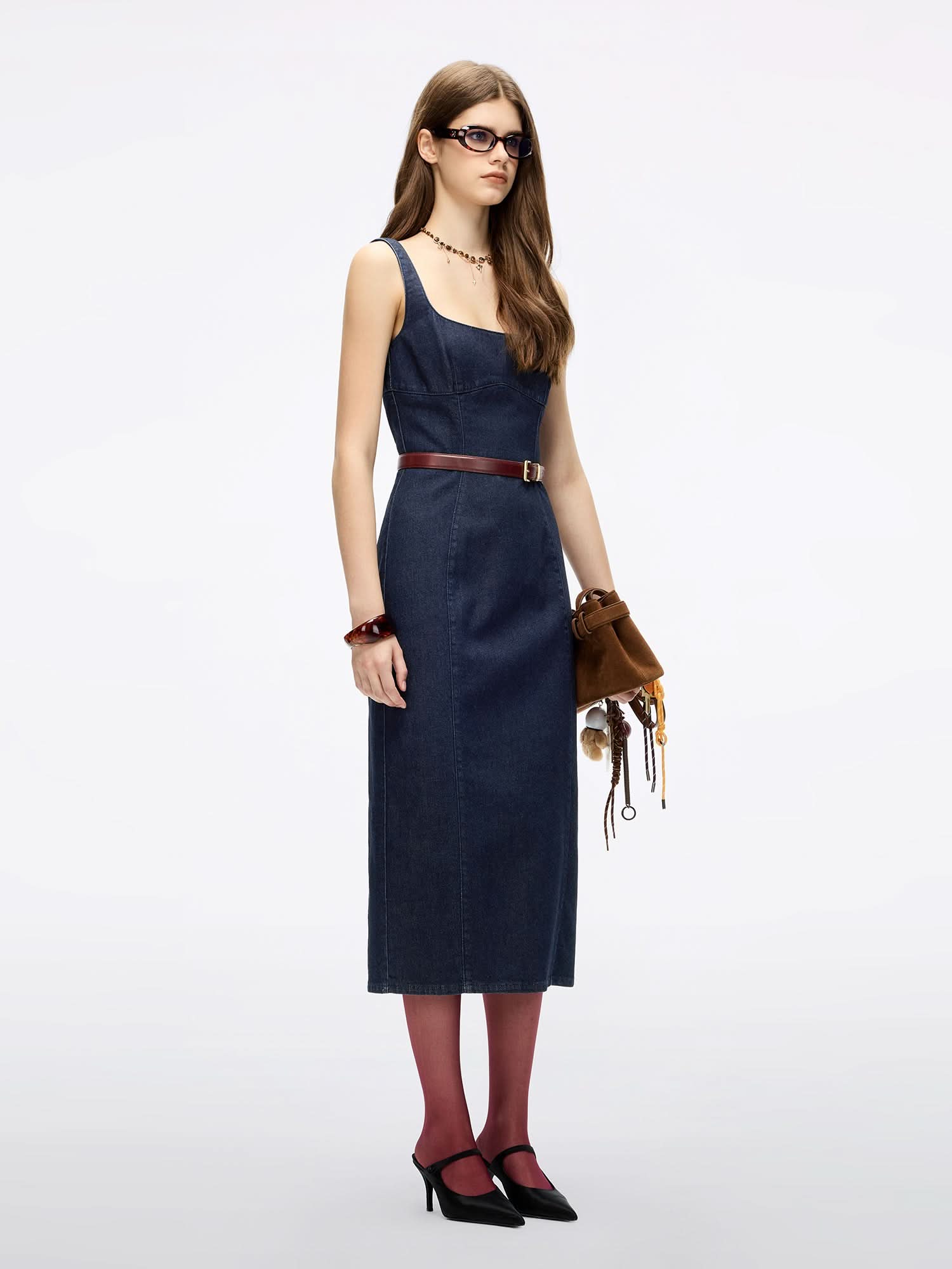 Miss Sixty DENIM DRESS DEEP BLUE