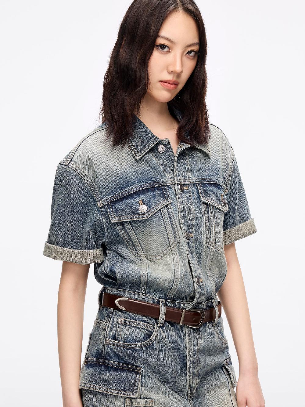 Miss Sixty DENIM DRESS MIDDLE BLUE