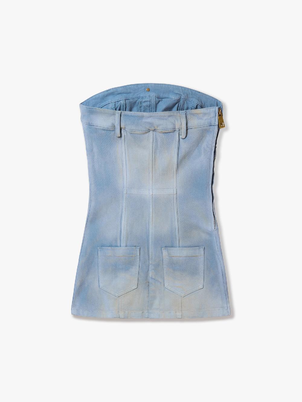 Miss Sixty DENIM DRESS MIDDLE BLUE