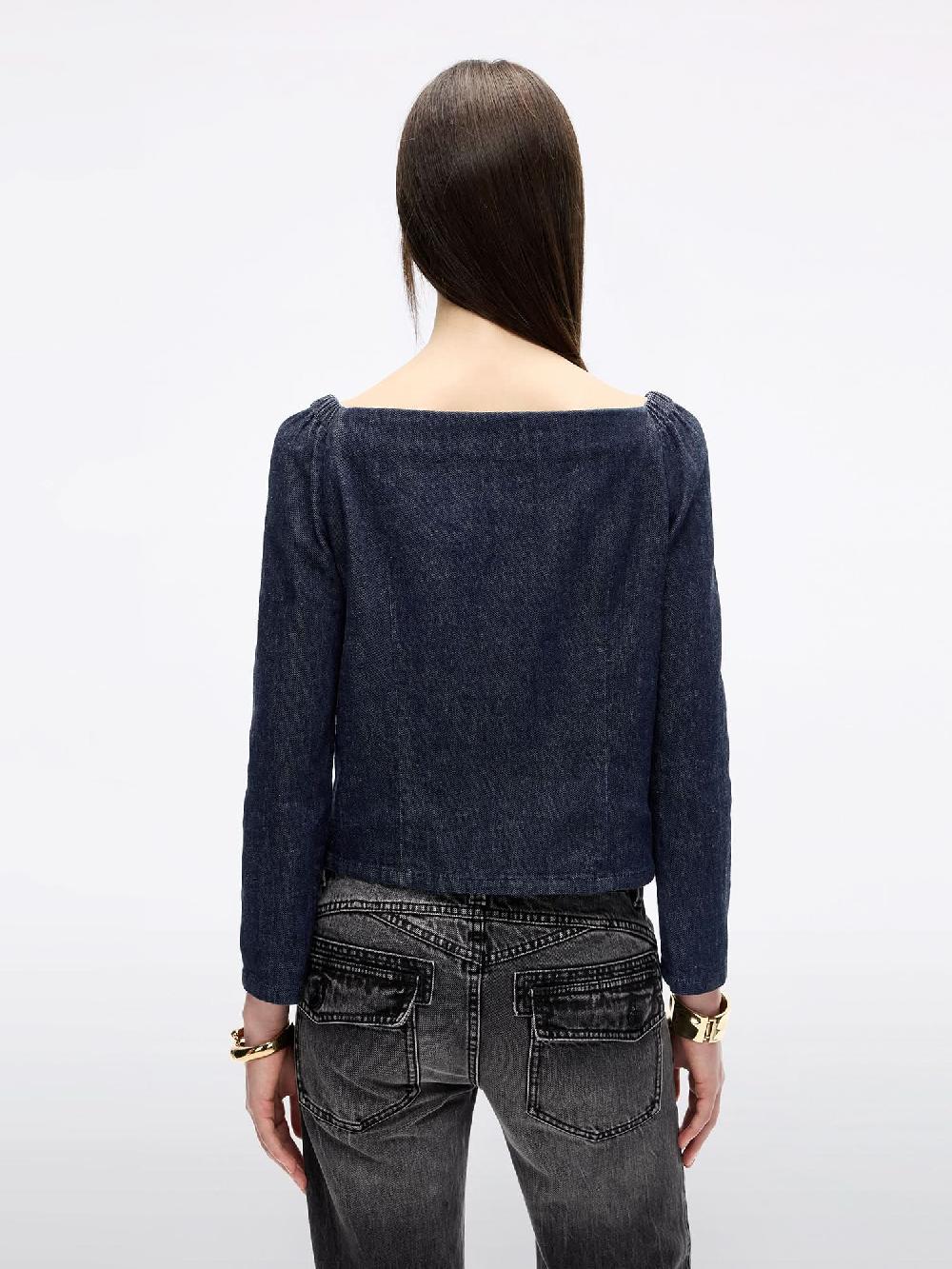 Miss Sixty DENIM JACKET BLACK BLUE