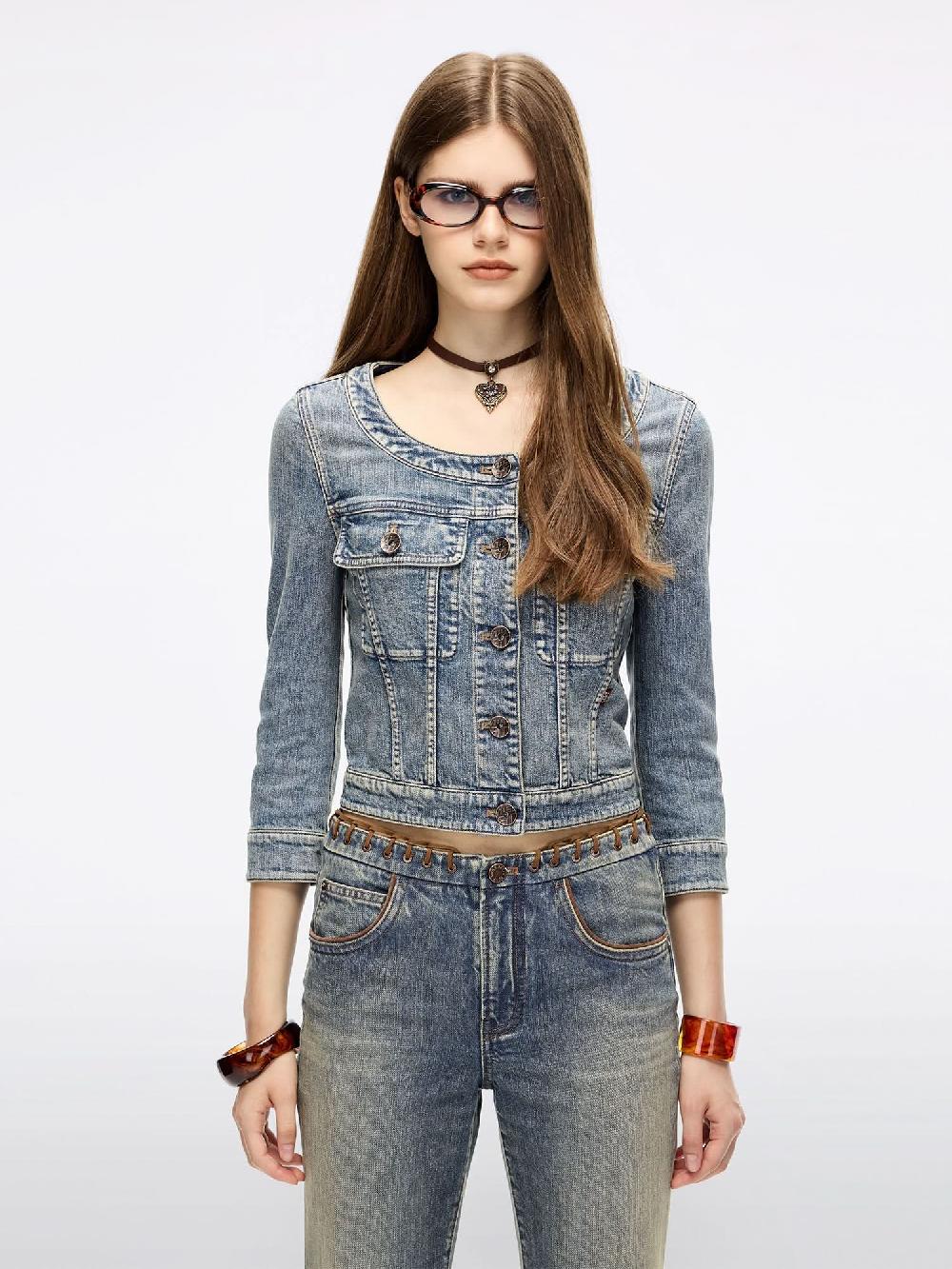 miss sixty DENIM JACKET DEEP BLUE