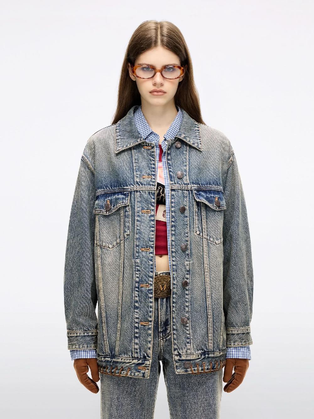 Miss Sixty DENIM JACKET DEEP BLUE