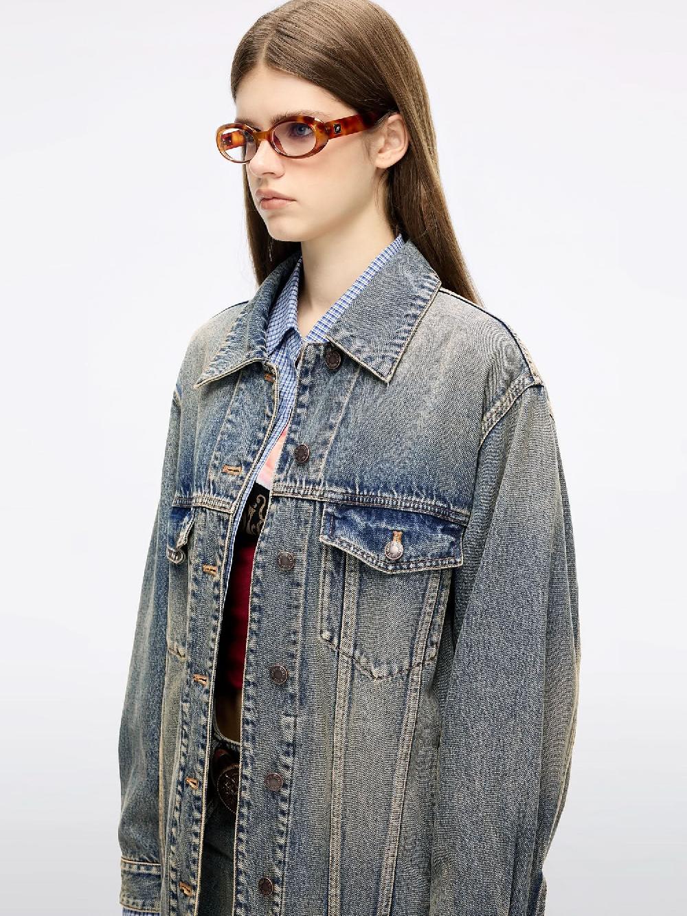 Miss Sixty DENIM JACKET DEEP BLUE