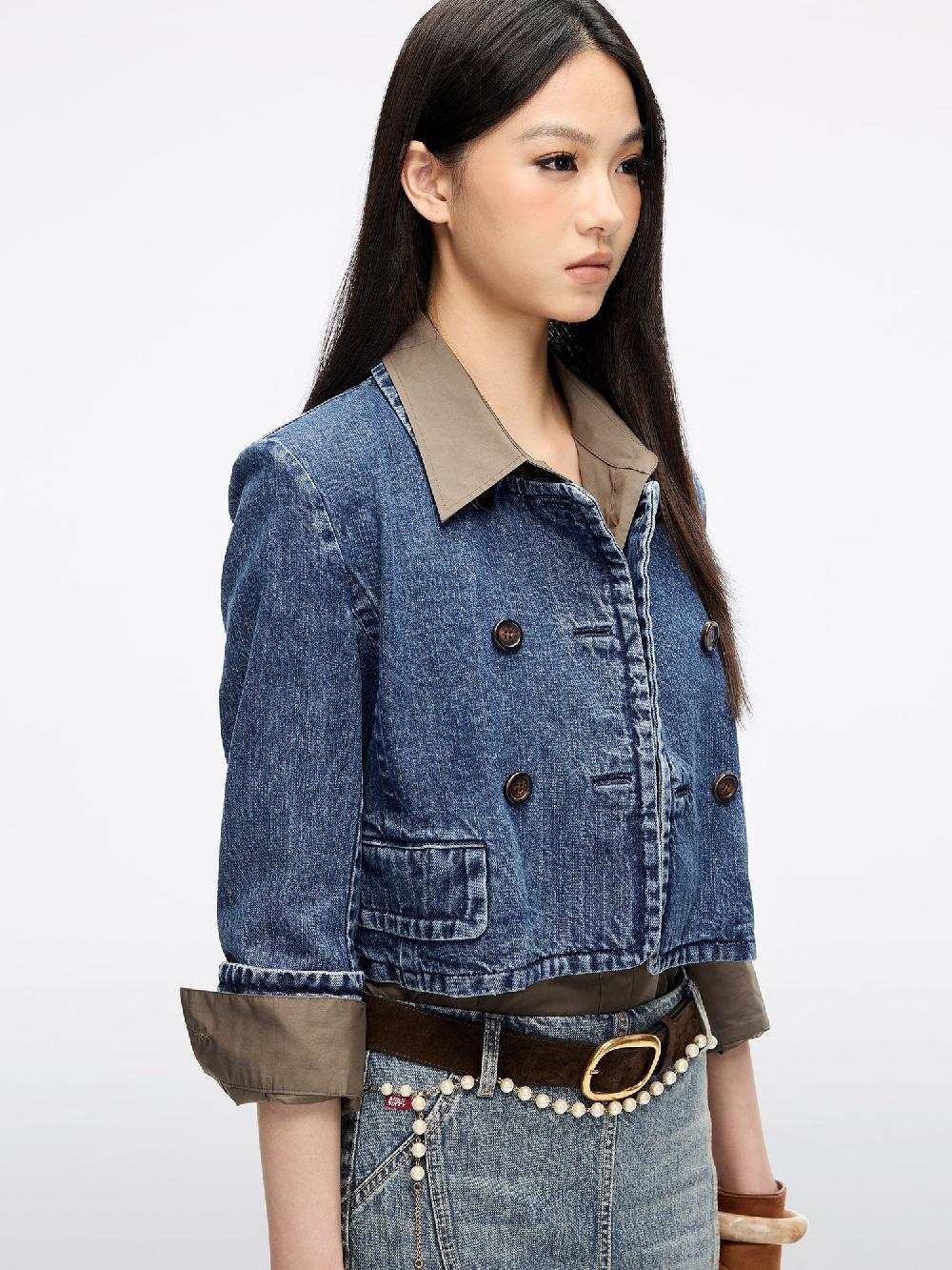 Miss Sixty DENIM JACKET MIDDLE BLUE